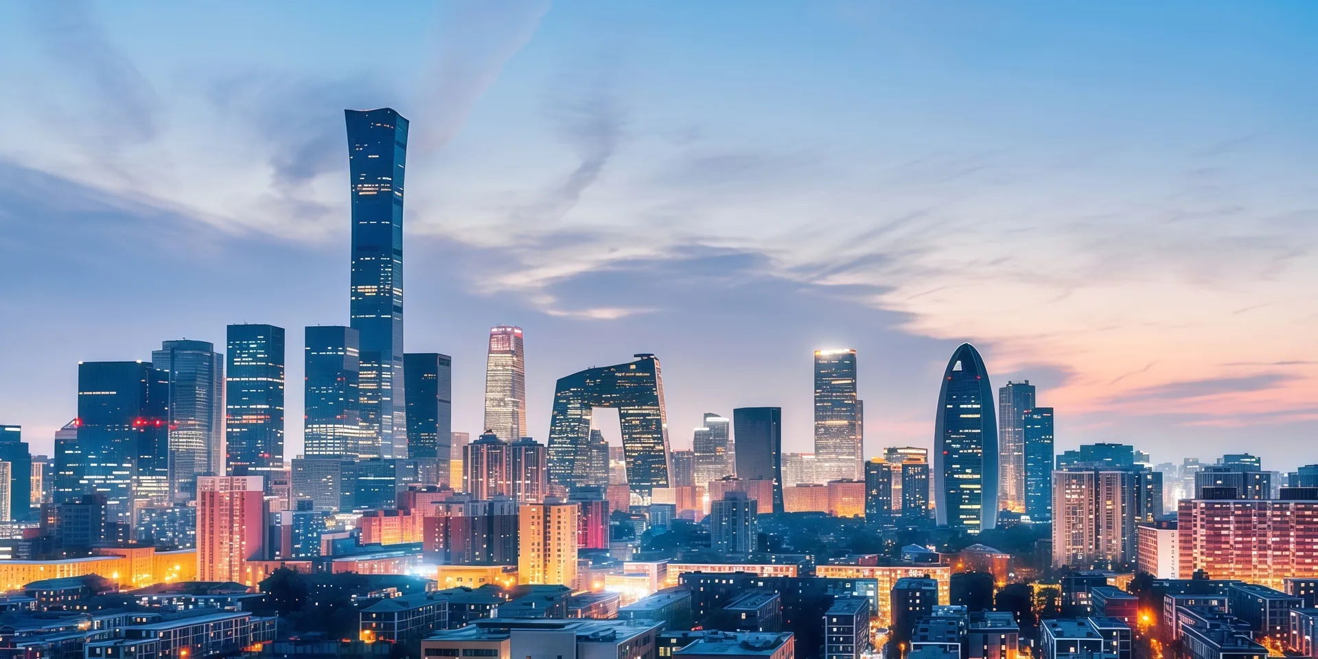 Beijing skyline